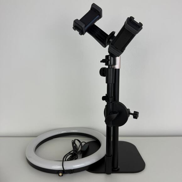 Unbranded Other - NEW Mobile Phone Holder Telescopic Overhead Live Streaming Filming Light Stand
